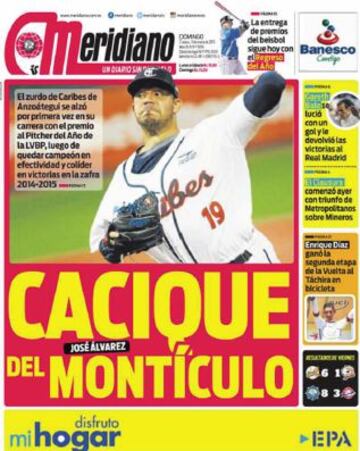 Portadas de la prensa deportiva