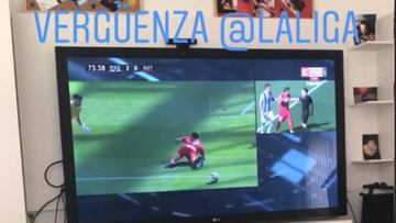 Antunes explota tras el arbitraje de Anoeta: "?Verg¨¹enza la Liga!"