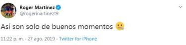 Luego de fallar el penal, Roger publicó un enigmático mensaje