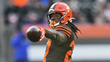 El corredor entrará a su cuarto año en la NFL y busca enderezar el camino tras el abrupto golpe que representó la agresión a un mujer en un hotel de Ohio.