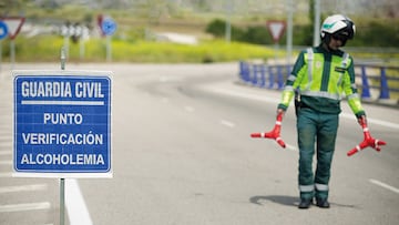 Control de la Guardia Civil