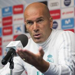 Zidane: "No pedí ningún 'nueve' pero hasta el 31 de agosto..."