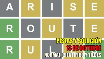 Wordle 13 de octubre