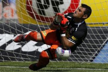 Justo Villar fue una de las figuras de la campaña de Colo Colo.