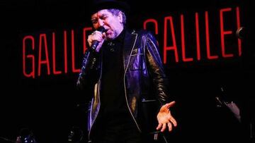 Joaqu¨ªn Sabina en la sala Galileo Galilei. INSTAGRAM: joaquinsabina