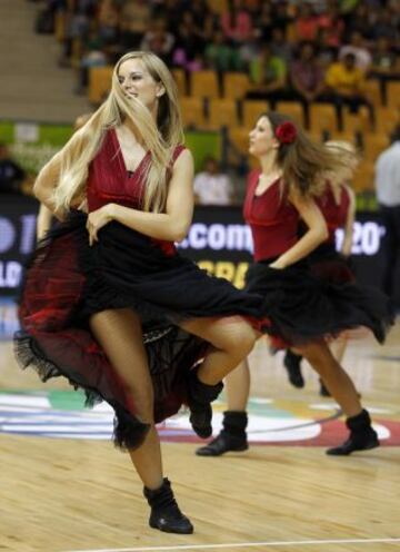 Imágenes de las bellezas del Eurobasket