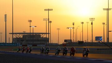 Moto3 en Qatar.