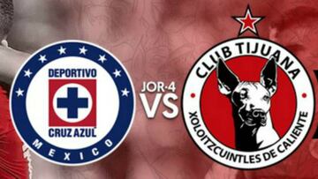 Cómo y dónde ver el Cruz Azul vs Xolos de Tijuana: horarios y TV