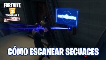 Fortnite Cap&iacute;tulo 2 - Temporada 2 | Desaf&iacute;o de Juicio de TNTina: escanea a un secuaz en partidas distintas