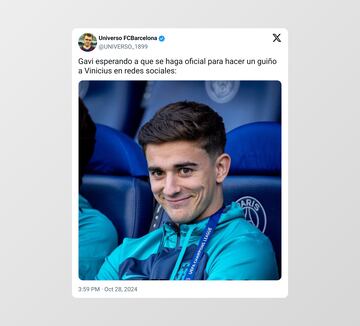 Los mejores memes del Balón de Oro 2024