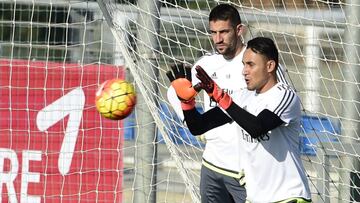 Kiko Casilla y Keylor Navas.