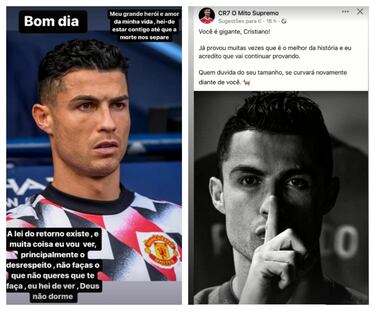 Las hermanas de Cristiano se vuelcan con ¨¦l en su peor momento en el United