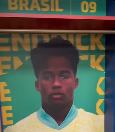 Endrick ya es el ‘9′ de Brasil