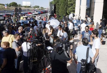 Así se vivió el ambiente en Madrid durante las declaraciones de Cristiano