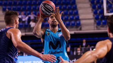 Sylven Landesberg, ante el Obradoiro.