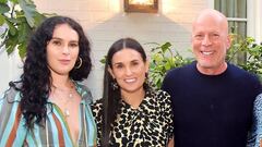 La hija de mayor de Demi Moore y Bruce Willis, Rumer Willis, ha anunciado que está embarazada y espera su primer bebé con Derek Richard Thomas.