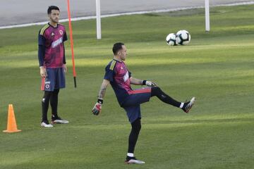 David Ospina ya está con el grupo que entrenó en el estadio Pacaembú a tres días del partido definitivo ante Chile por los cuartos de final de la Copa América. La Selección Colombia hizo la práctica entre risas y el mejor ambiente y espera por el compromiso que será el 28 de junio a las 6:00 p.m.