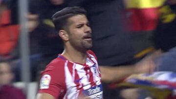 Este fue el gol de Diego Costa en su vuelta al Atlético