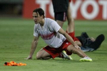 Así fue el reconocimiento y práctica de Huracán en el Atanasio