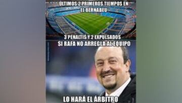 Los memes sobre la salida de Rafa Benítez del Real Madrid