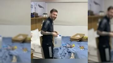 Así despertó Messi en su cumpleaños: Regalos y risas