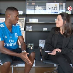 Vinicius: "Quiero jugar al lado de Neymar, es mi ídolo"