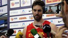 Pau Gasol: "Estamos afectados anímicamente"