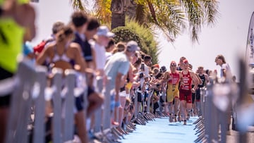 Lanzarote levanta el telón del triatlón mundial con la Copa del Mundo