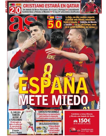 Las portadas de AS de marzo