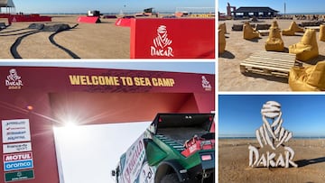 El Sea Camp del Dakar 2023.