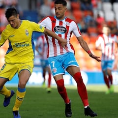 Viera y Pedri lanzan a Las Palmas ante un Lugo fundido