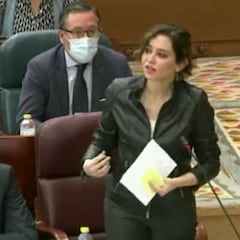 La respuesta de Ayuso a Monasterio que provocó la ovación de la izquierda