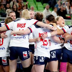 Quinta final entre Noruega y Dinamarca