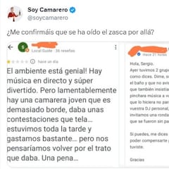 La respuesta de un hostelero a un cliente que puso una mala reseña: “¿Sois los que os fuisteis sin pagar?”