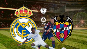All the information you need to know on how to watch the LaLiga match between current champs Real Madrid and Levante on Thursday.