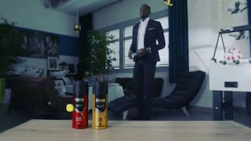 Bolt acepta el reto de Grizi: aquí su 'Bottle Flip Challenge'