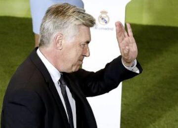 Las imágenes de la presentación de Ancelotti