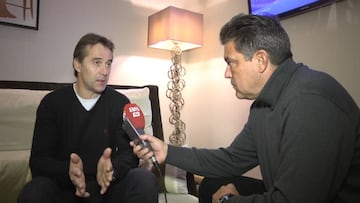 Lopetegui: "Los ensayos han sido un susto, pero son una anécdota"