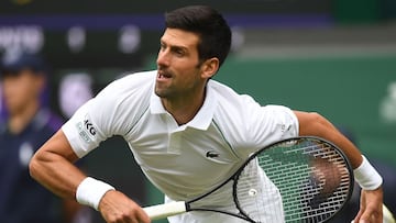 Djokovic afina con seis errores no forzados ante Anderson