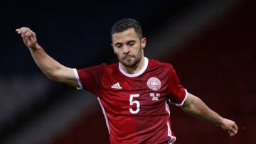 Durmisi, con la selección danesa.