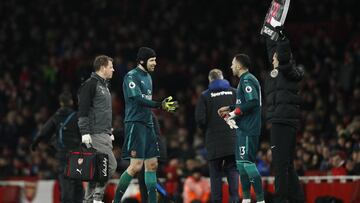 David Ospina ingresó al minuto 69 en lugar de Petr Cech.