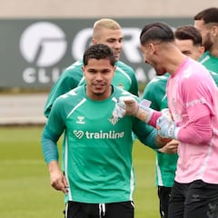 Cucho y Chimy estarán el sábado contra el Rayo Vallecano