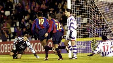 El centrocampista del Barcelona anotó su primer gol como blaugrana al Real Valladolid.