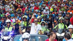 Valverde, homenajeado en su llegada a Murcia tras el oro