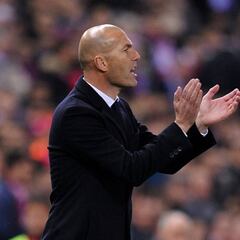 Desde marzo Zidane saca 15 puntos a Barça y Atlético