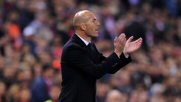 Desde marzo Zidane saca 15 puntos a Barça y Atlético