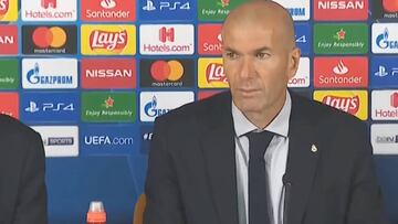 Zidane: "Courtois nos ha salvado"