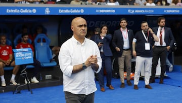 Óscar Gilsanz no seguirá en el Deportivo.