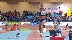 El salto de Yulimar Rojas que casi rompe el récord mundial