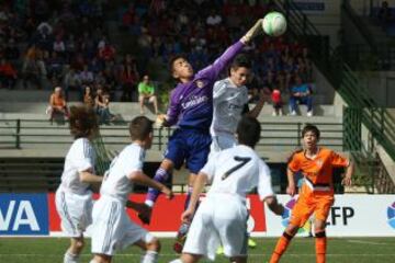 XVIII TORNEO INTERNACIONAL BLUE BBVA DE ARONA DE FUTBOL7 FUTBOL ALEVIN SEMIFINAL REAL MADRID - VALENCIA